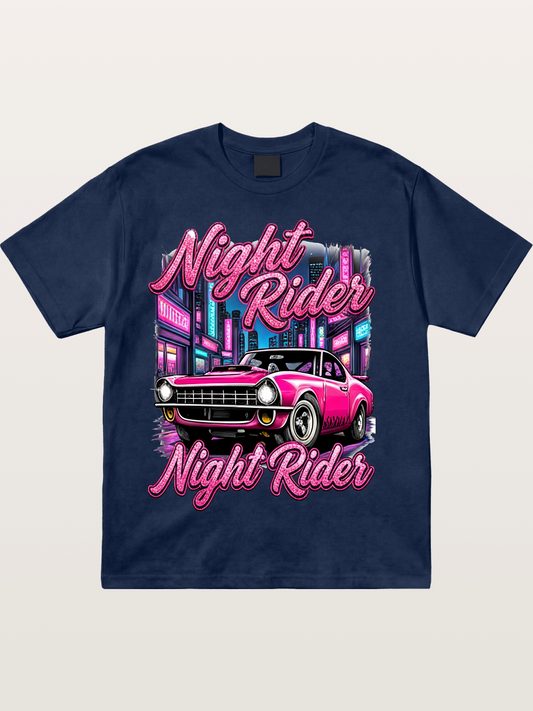 Night Rider Cotton T-shirt