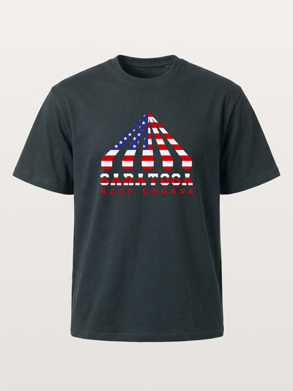 Saratoga Star Spangled Tent Top Gildan T-shirt