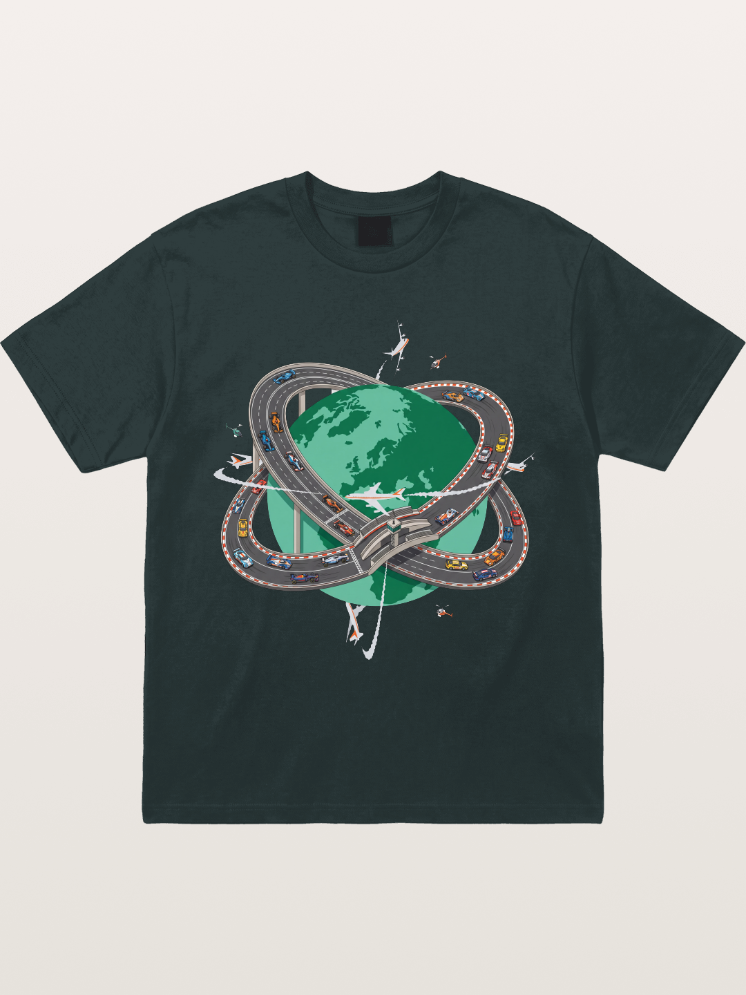 Earth Ring Road Racing Gildan T-shirt