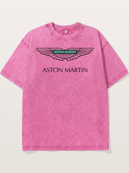 Aston Martin Winged Badge Washed T-shirt