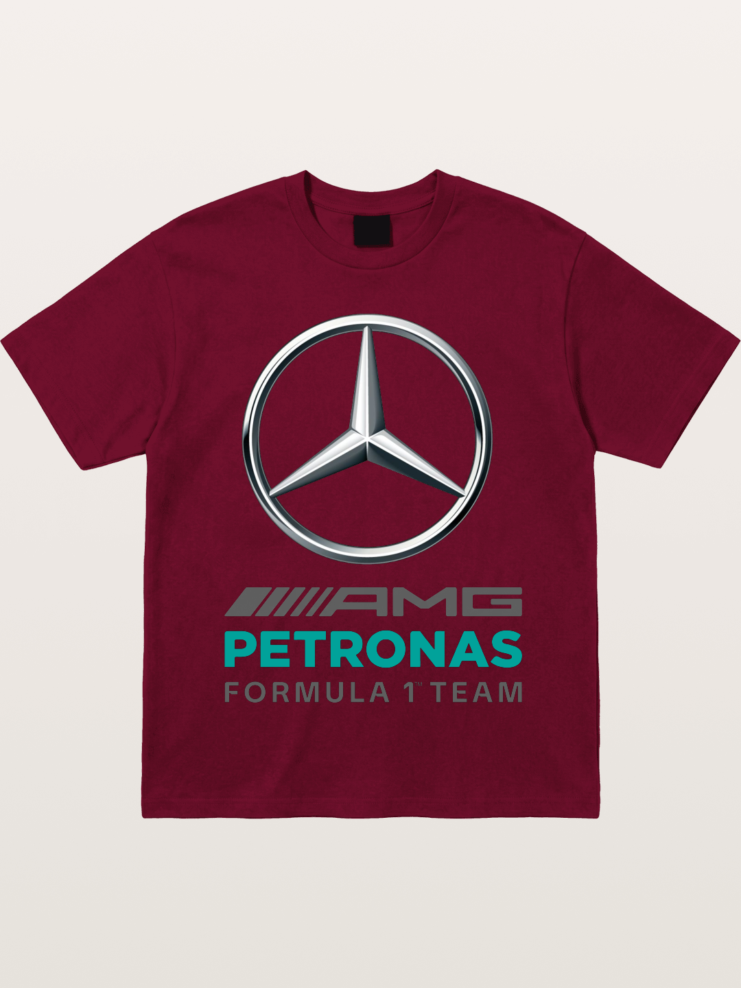 F1 Mercedes Petronas Team Logo Gildan T-shirt