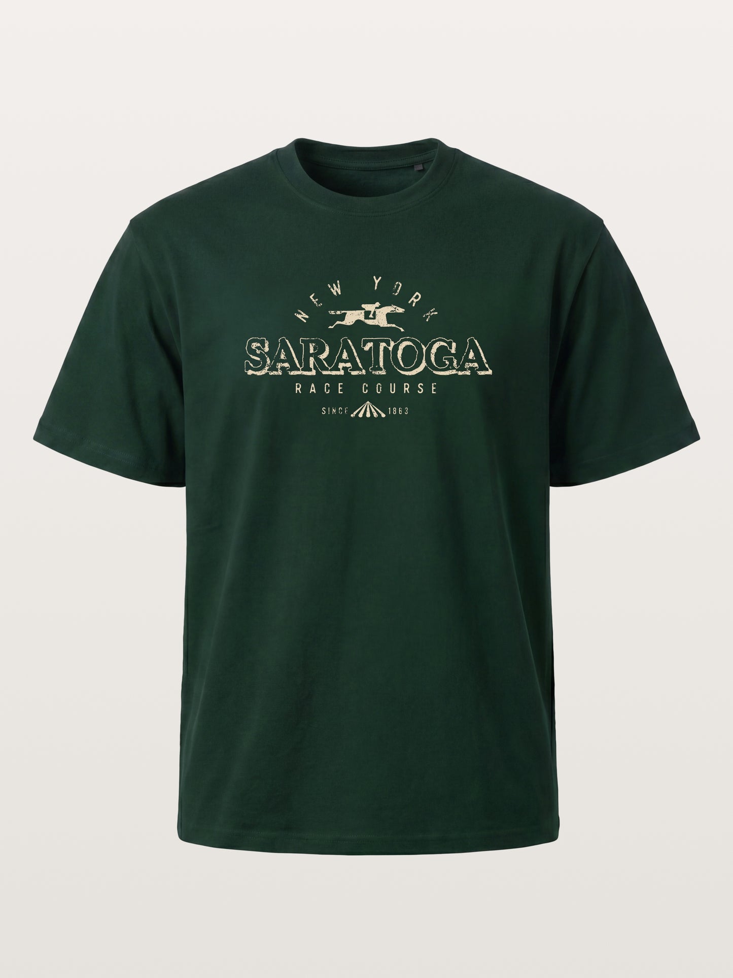 Saratoga Vintage Gold Tone Mark Gildan T-shirt