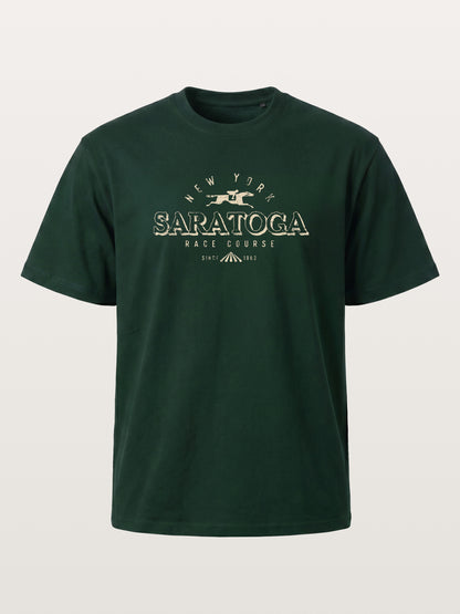 Saratoga Vintage Gold Tone Mark Gildan T-shirt