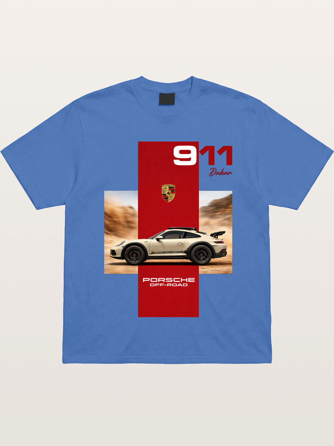 Porsche 911 Offroad Safari Style Gildan T-shirt