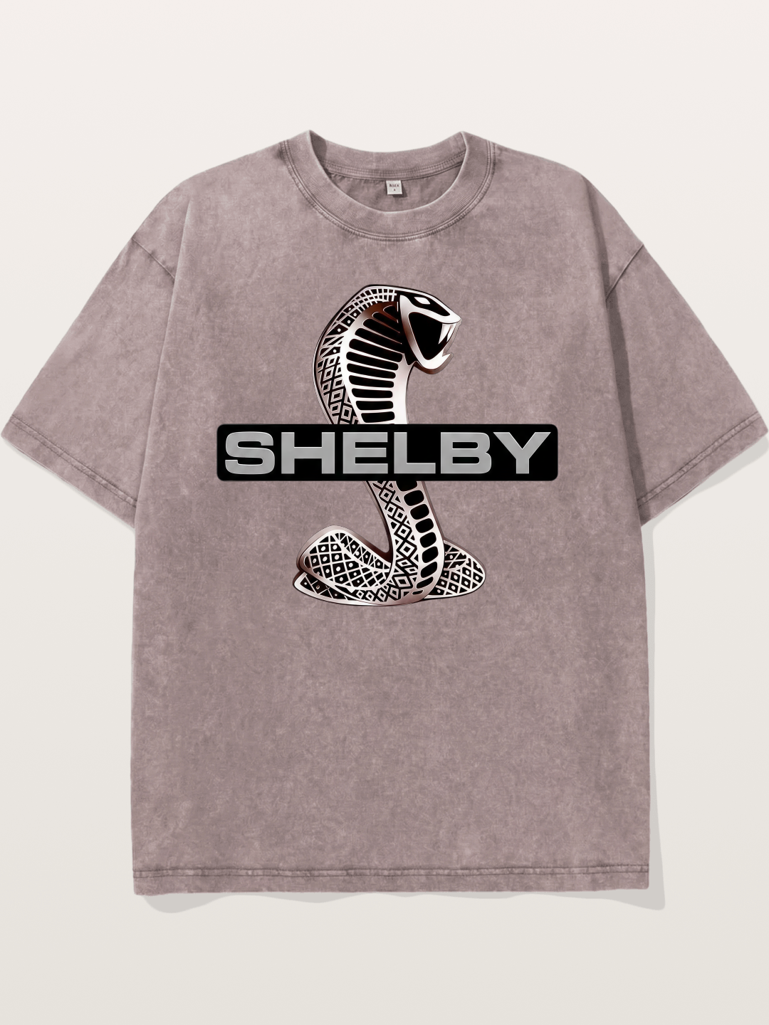 Shelby Cobra Logo Artwork Washed T-shirt
