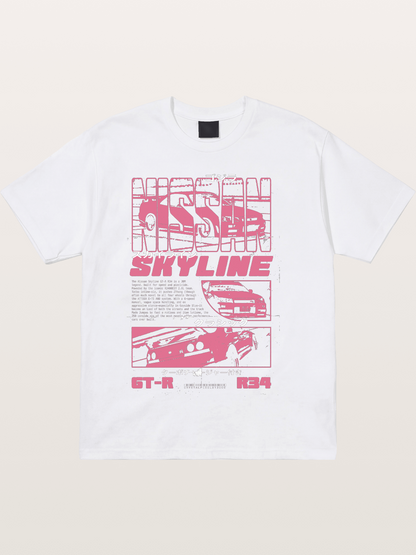 Godzilla GT-R Skyline Cotton T-shirt