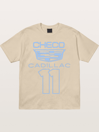 Checo Cadillac #11 Racing Emblem Gildan T-shirt