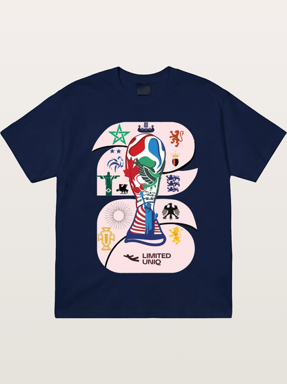 2026 World Cup Trophy Collage Gildan T-shirt