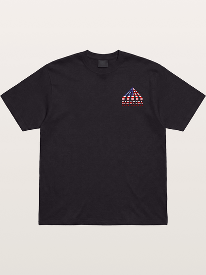 Saratoga Star Spangled Tent Top Gildan T-shirt