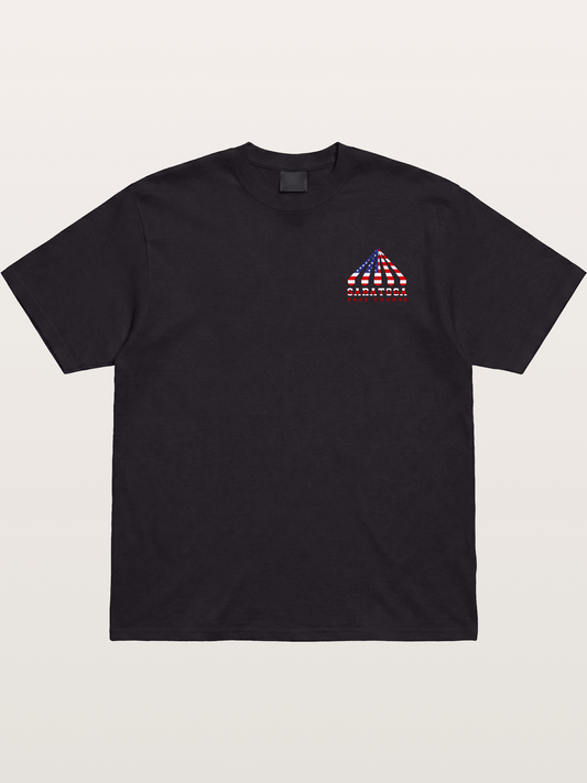 Saratoga Star Spangled Tent Top Gildan T-shirt
