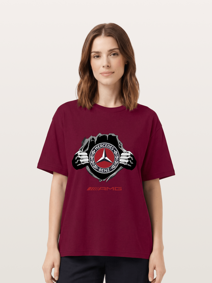 Benz Star Tear Graphic Gildan T-shirt