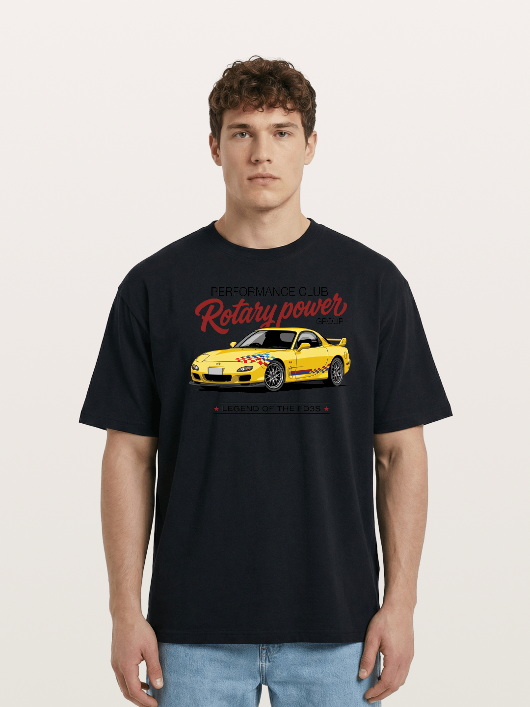 Rotary Power Cotton T-shirt