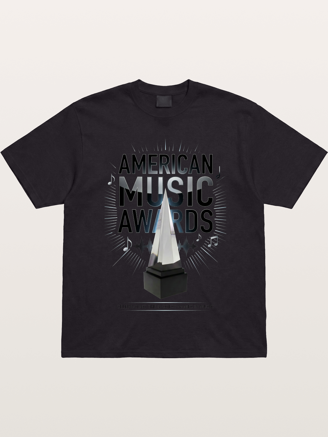 AMA Trophy Music Note Graphic Gildan T-shirt