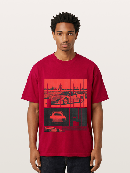 Red F40 Gildan T-shirt