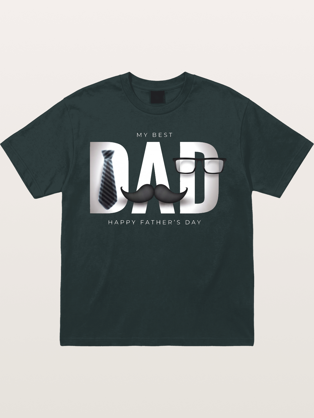 Gentleman Dad Tie Glasses Beard Gildan T-shirt