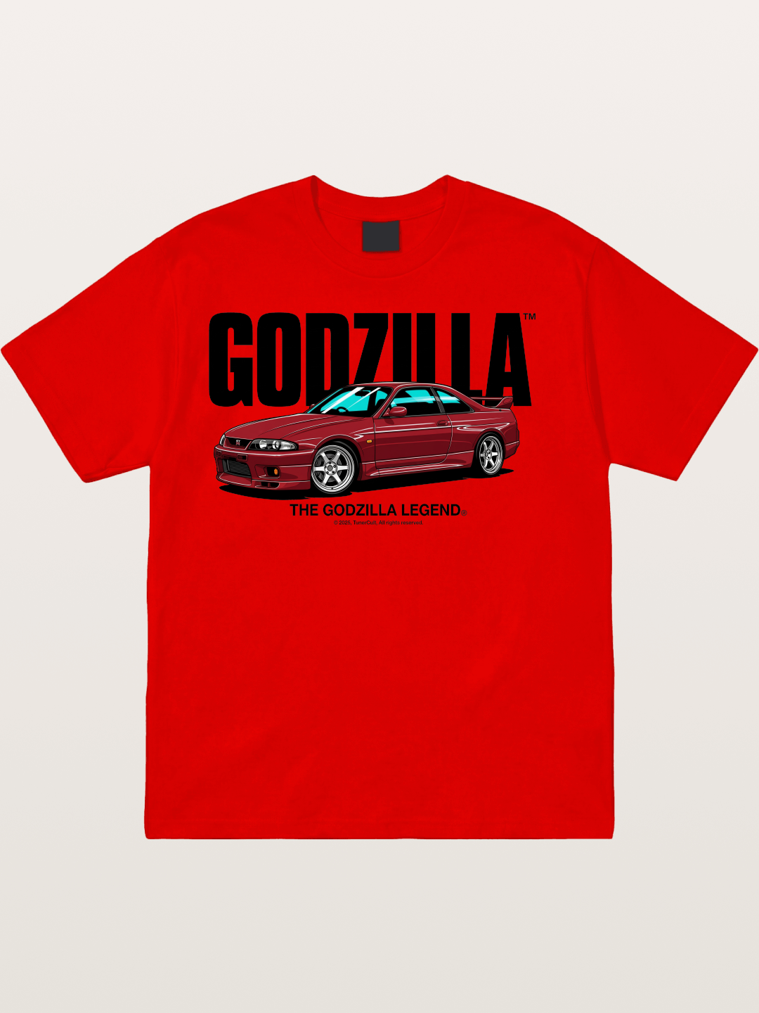Godzilla Drift Cotton T-shirt