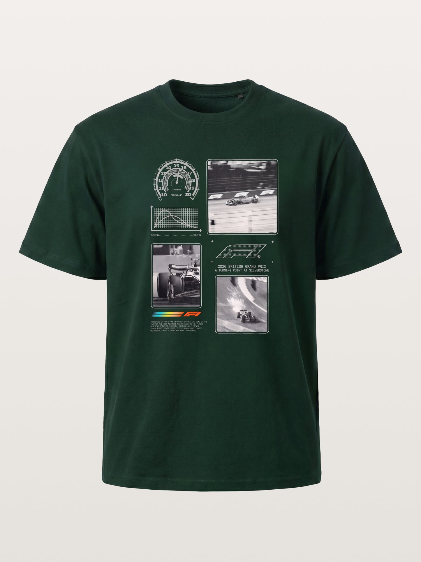 Silverstone F1 Vintage Race Archive Gildan T-shirt