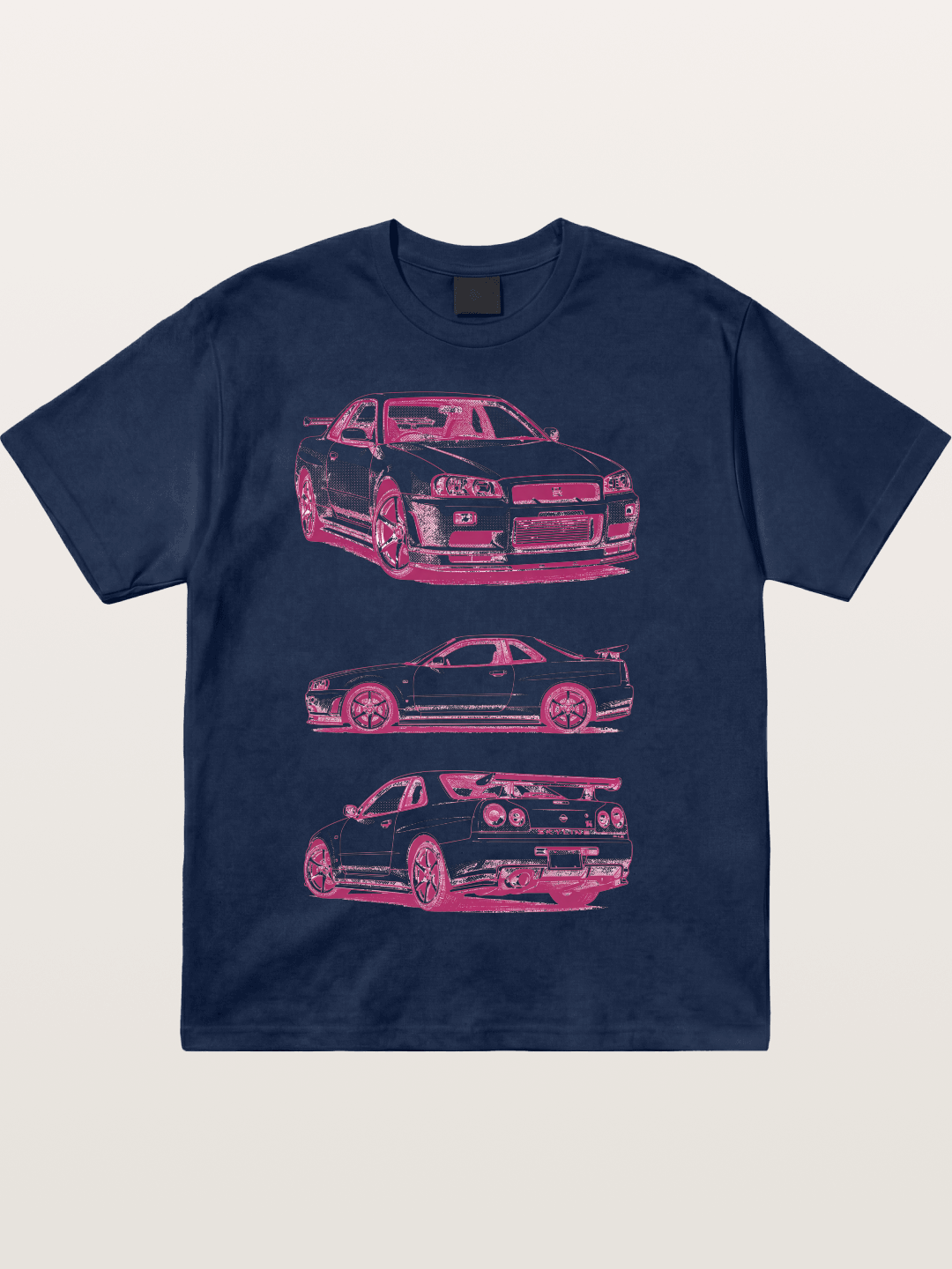 Skyline Sketch Cotton T-shirt