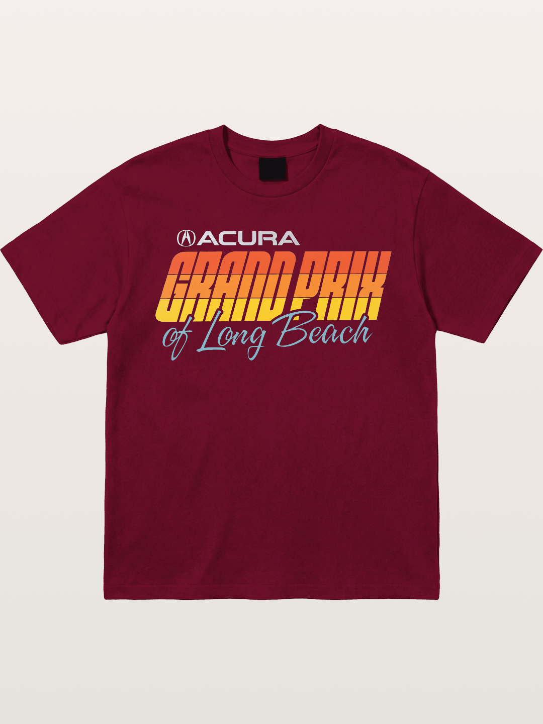 Sunset Grand Prix Typography Gildan T-shirt