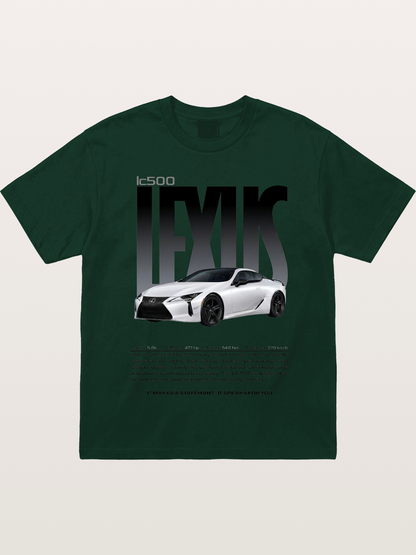Lexus LC500 Magazine Style Poster Gildan T-shirt