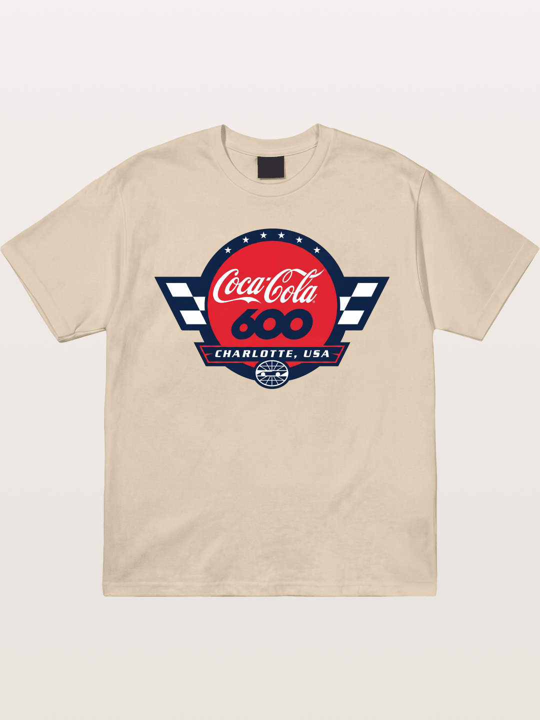Coca-Cola 600 Charlotte USA Race Emblem Gildan T-shirt