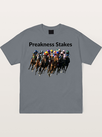 Preakness Stakes Starting Field Race Cotton T-shirt