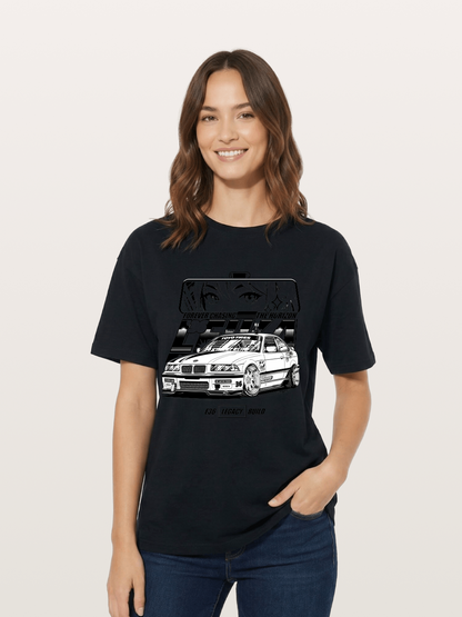 Vintage Race Car Cotton T-shirt