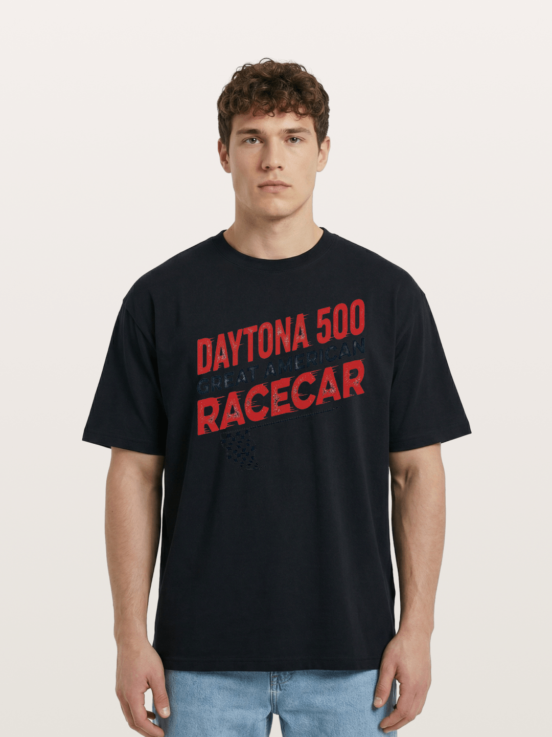 Daytona Race Cotton T-shirt