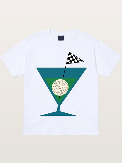 Golf Martini Gildan T-shirt