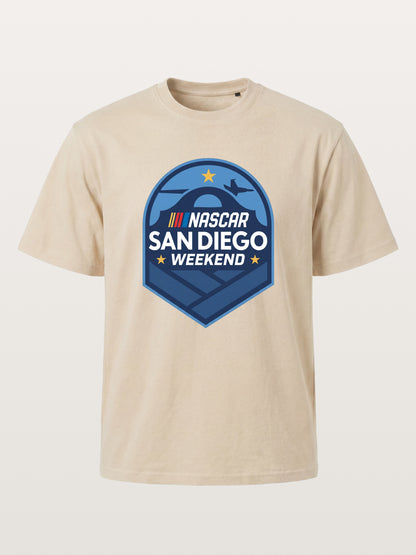 NASCAR San Diego Shield Emblem Gildan T-shirt