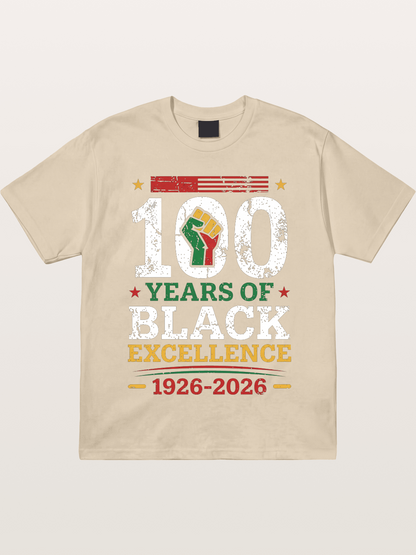 Juneteenth Centennial Excellence Tribute Gildan T-shirt