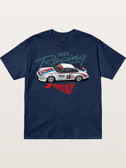 IMSA Track Map Cotton T-shirt