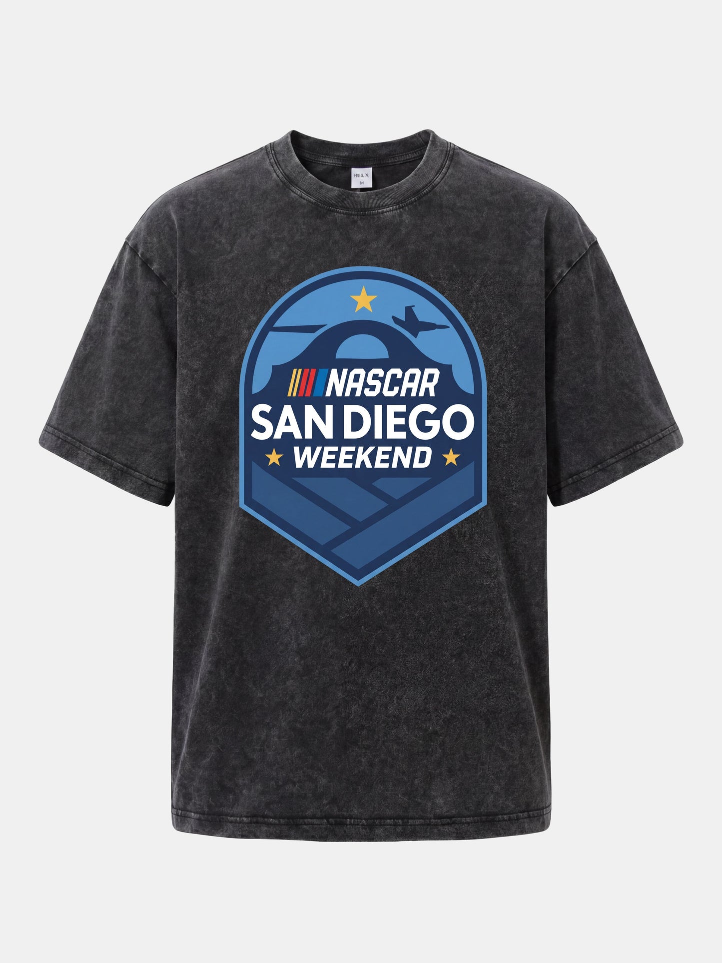 NASCAR San Diego Shield Emblem Washed T-shirt