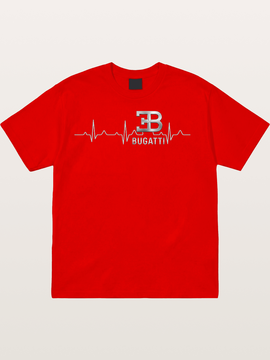 Bugatti Heartbeat Logo Cotton T-shirt