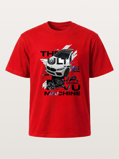 BMW M8 Tech Collage Poster Cotton T-shirt