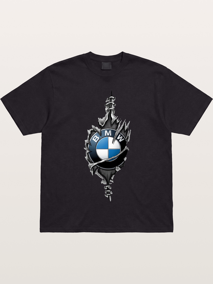 BMW Thorn Wreath Emblem Art Gildan T-shirt