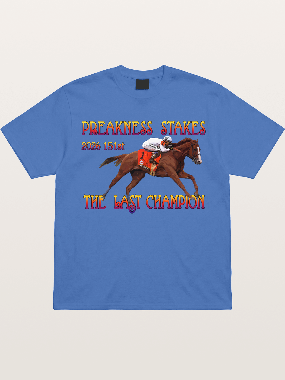 2026 Preakness Race Horse 1 Silks Gildan T-shirt