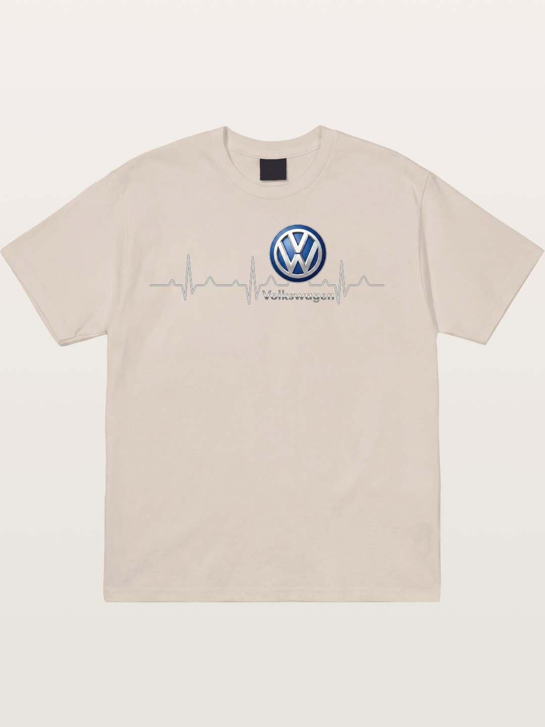 Volkswagen Heartbeat Logo Cotton T-shirt