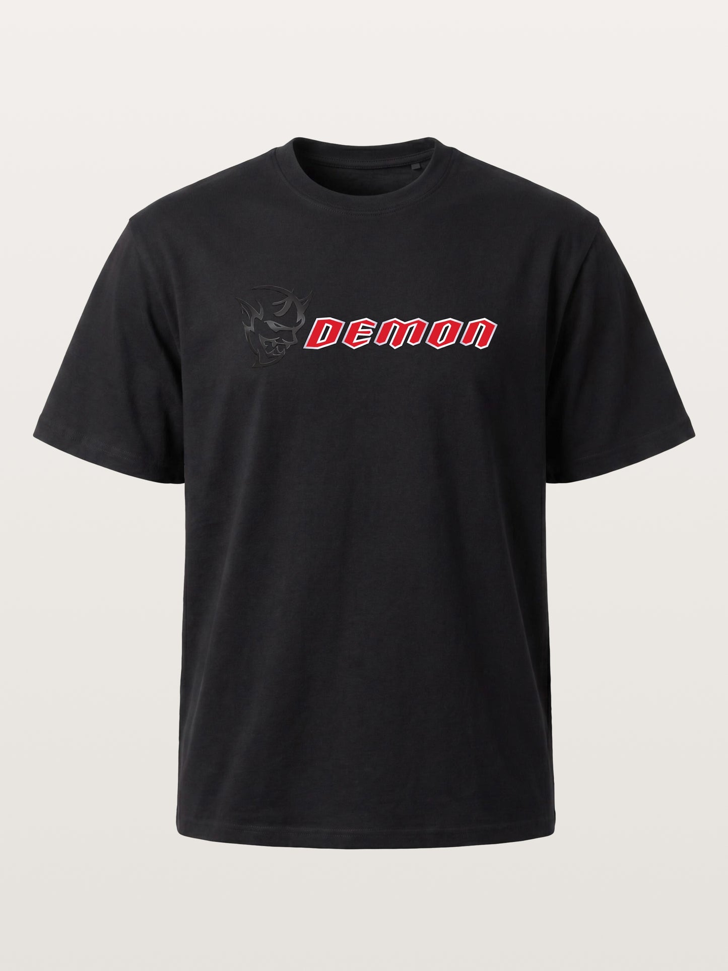 Demon Devil Head Letter Card Gildan T-shirt