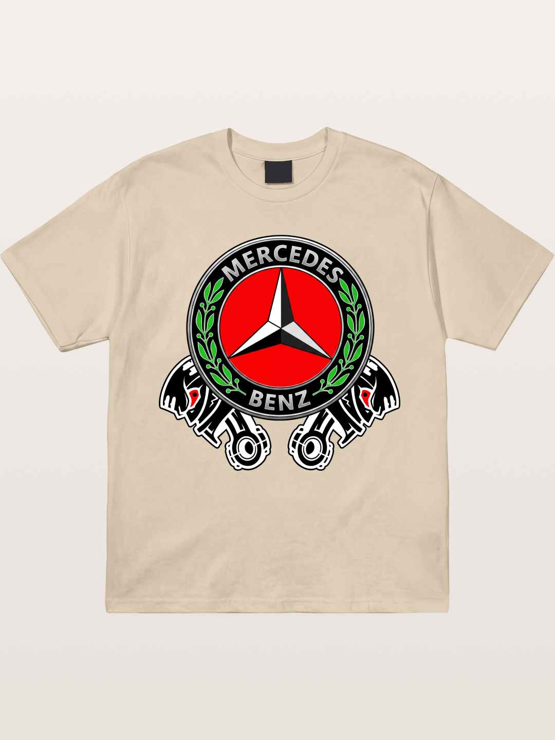 Mercedes-Benz Piston Logo Art Gildan T-shirt
