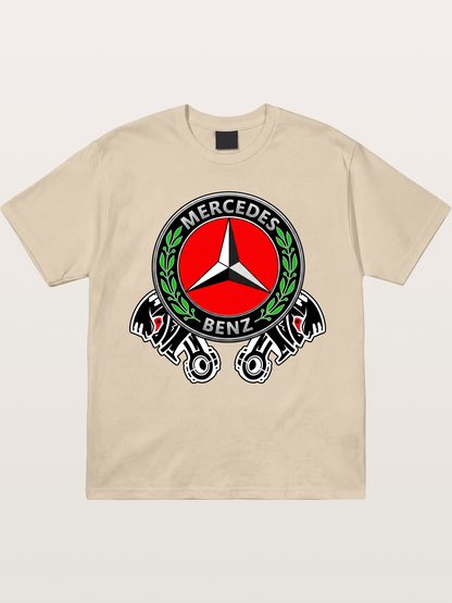 Mercedes-Benz Piston Logo Art Gildan T-shirt