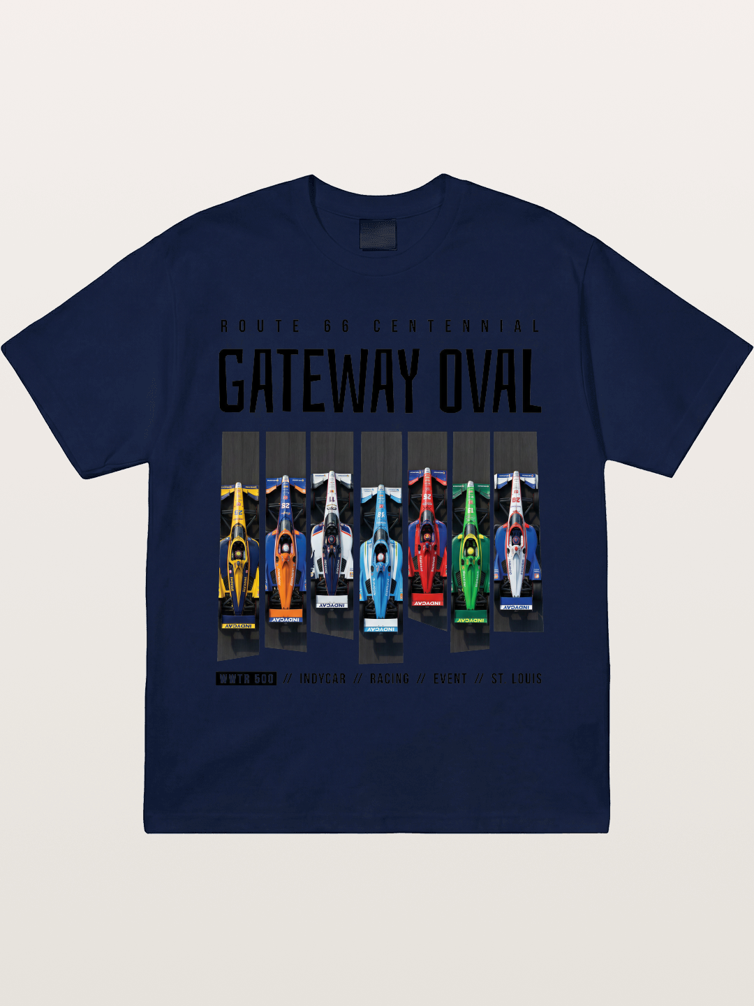 Vertical Grid Gateway Oval Art Gildan T-shirt
