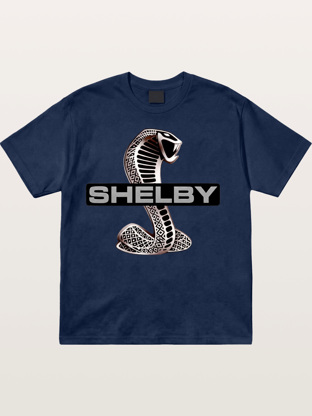 Shelby Cobra Logo Artwork Cotton T-shirt