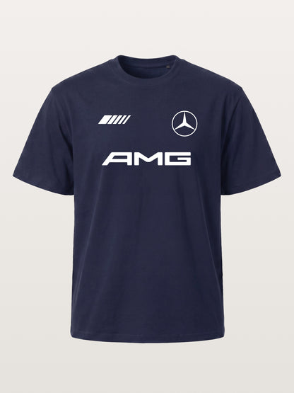 Mercedes AMG Three Element Dark Layout Gildan T-shirt