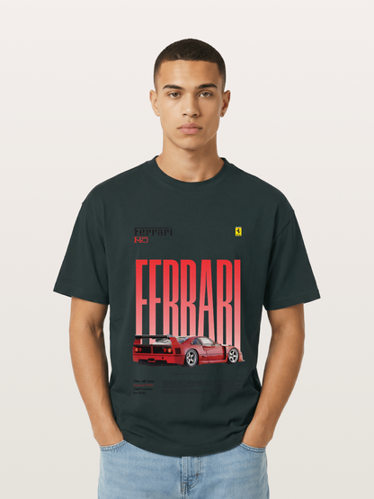 Gradient Red Gildan T-shirt