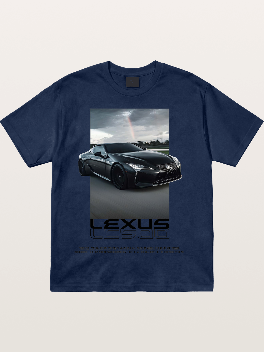 Lexus LC500 Sports Car Poster Cotton T-shirt