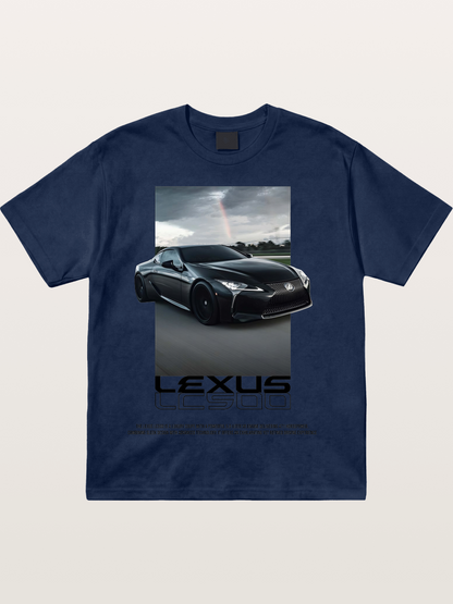 Lexus LC500 Sports Car Poster Cotton T-shirt