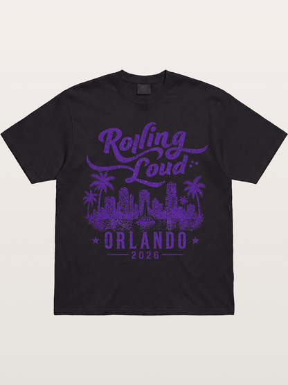 Rolling Loud Orlando 2026 Print Gildan T-shirt
