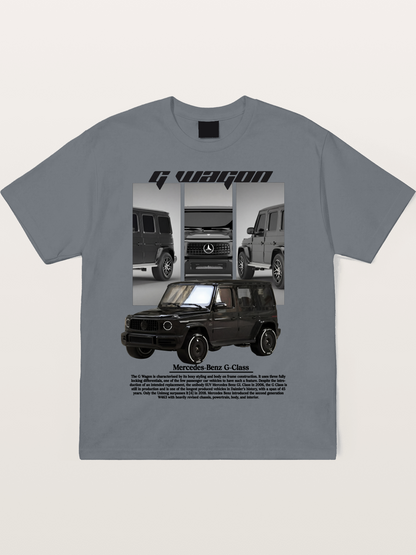 Mercedes G-Wagon Multi Angle View Cotton T-shirt