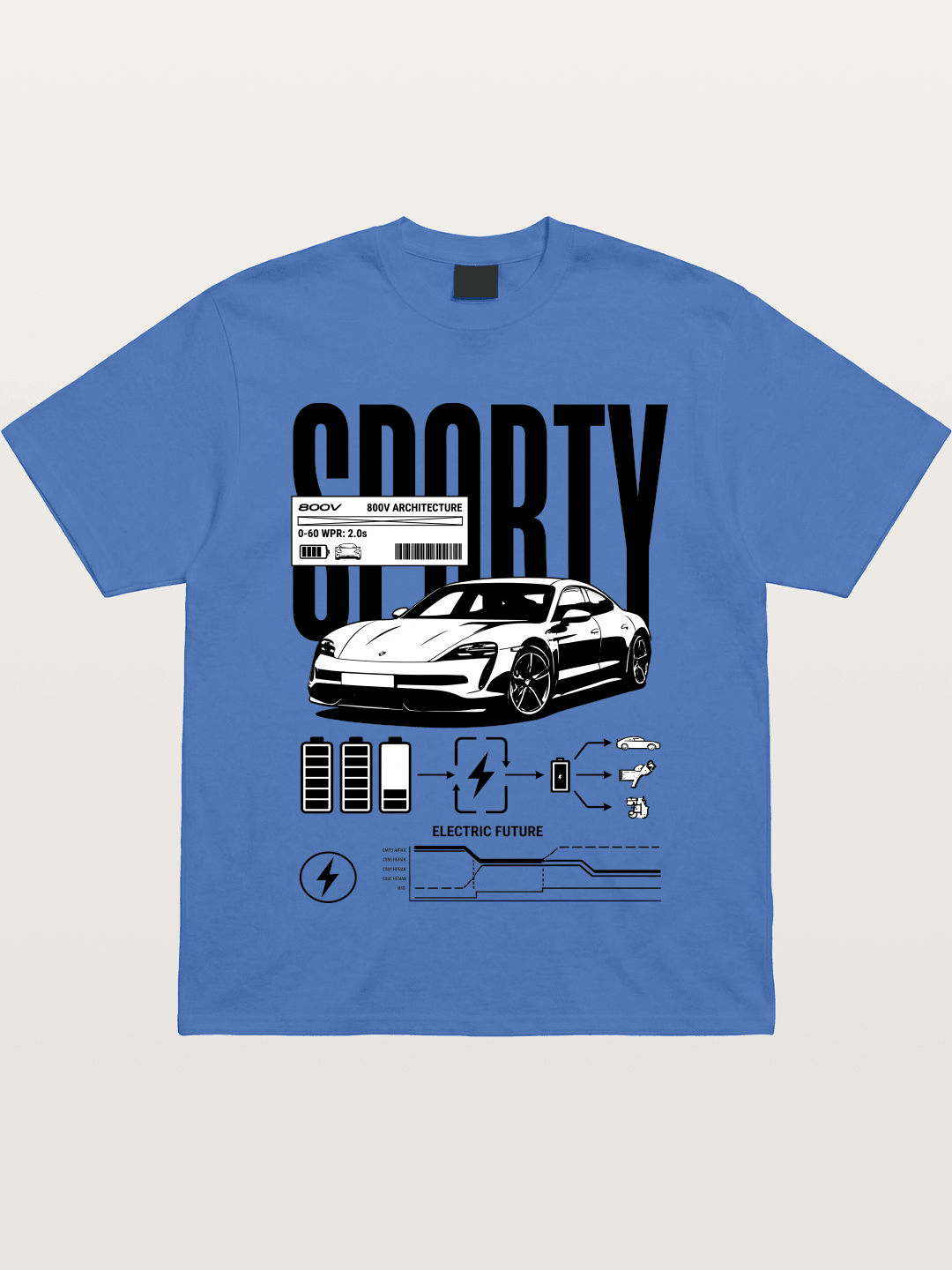 Electric Sporty Gildan T-shirt